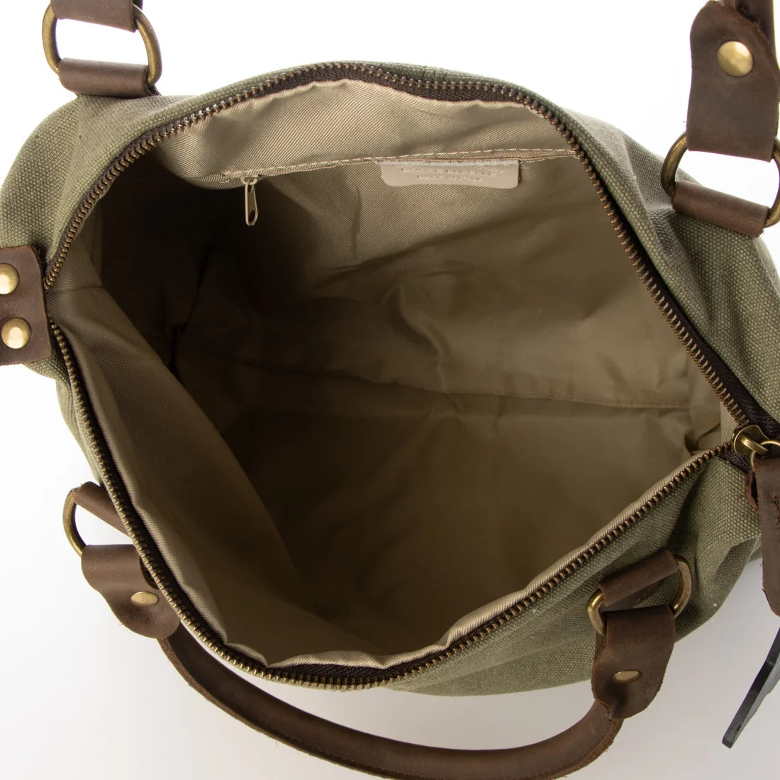 KOUKO. Women's Shoulder Bag made of Canvas and Italian Leather Sacktaschen.com
