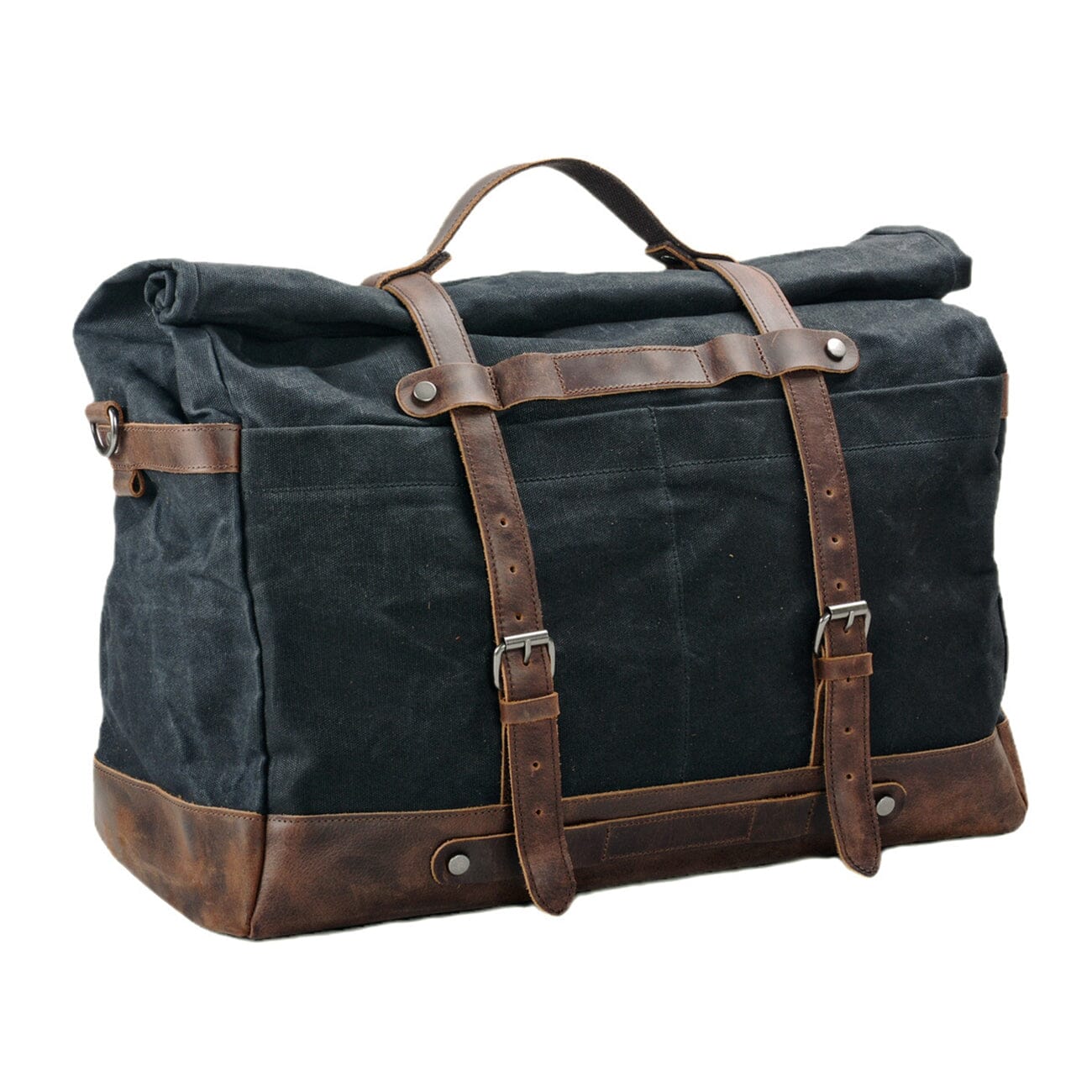 WaxDuffle™ XL Reisetasche Duffle bag aus gewachste Canvas & Leder. Unisex