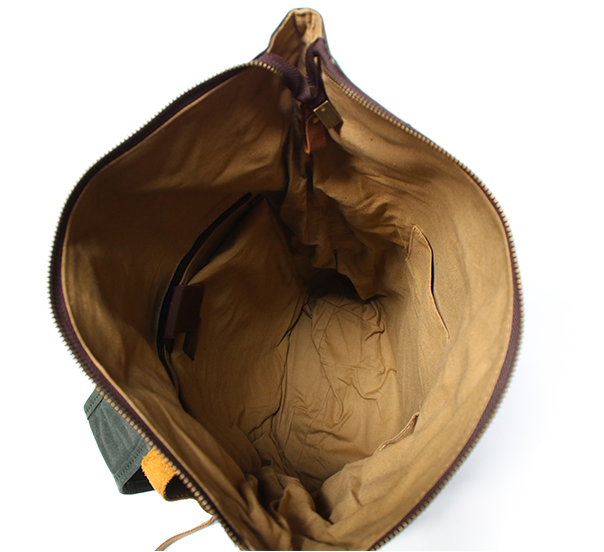 VINTAGE MARK I™ Groß Rucksack aus gewachste Canvas mit Leder. Damen & Herren