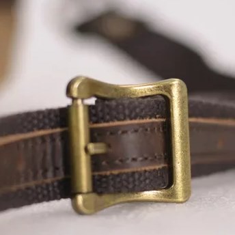 LAPVINTAGE™ Vintage Canvas Leder Laptop Tasche / Aktentasche. Unisex