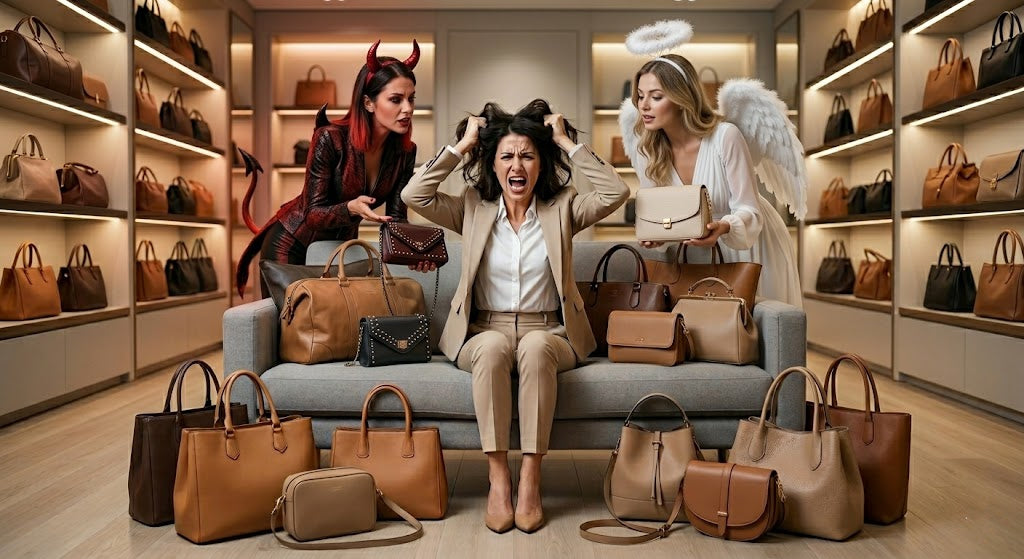 Damen-Schultertaschen und Shopper aus italienischem Leder – in vielen Farben erhältlich.