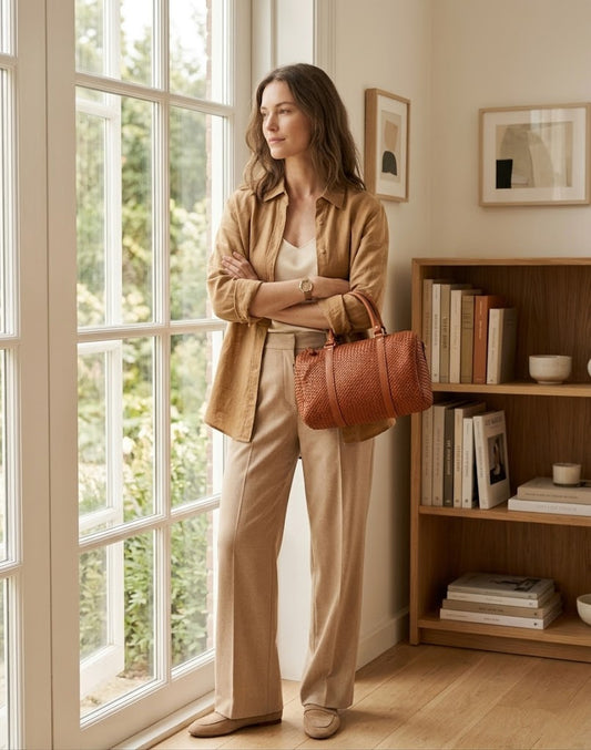 AVIANO● Kleine Leder Reisetasche Weekender Duffle Bag (ab August erhältlich) Sacktaschen