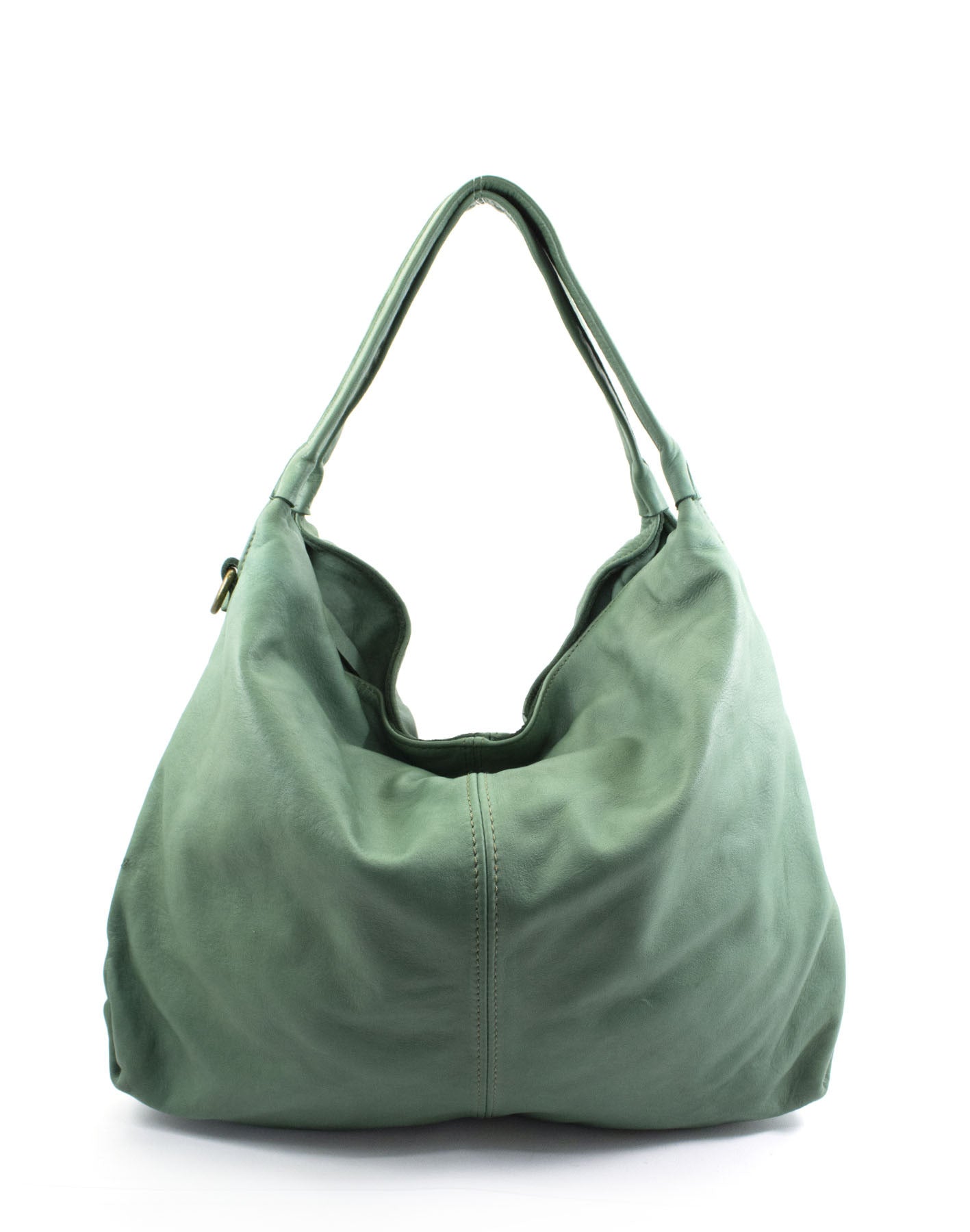 CALCIONE | Damen Hobo-Bag aus italienischem Echtleder