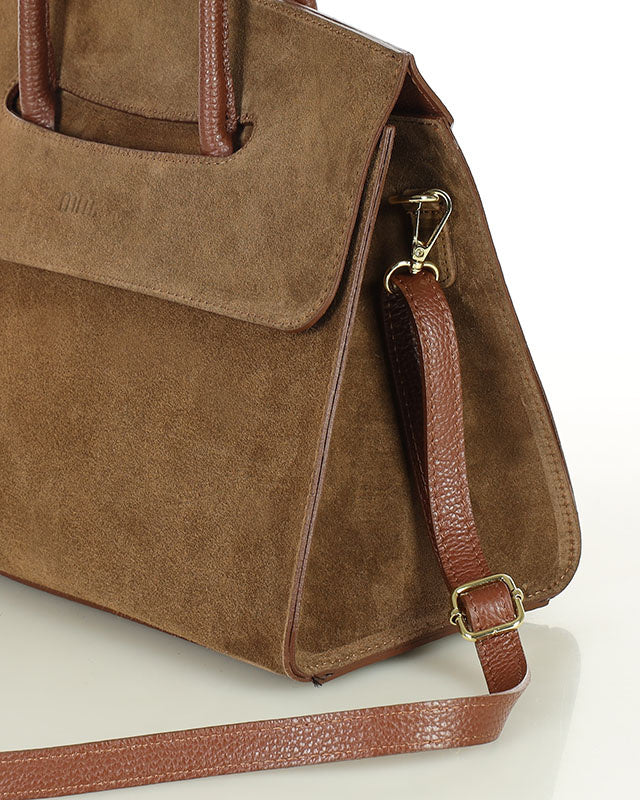 BINOTTI WILD™ Suede Damen Handtasche aus italienischem Wildleder