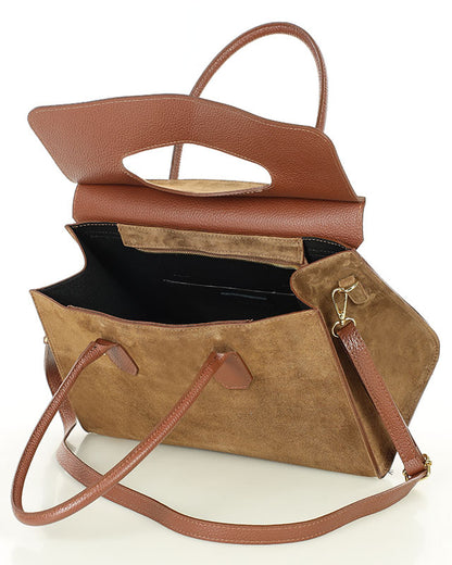 BINOTTI WILD™ Suede Damen Handtasche aus italienischem Wildleder
