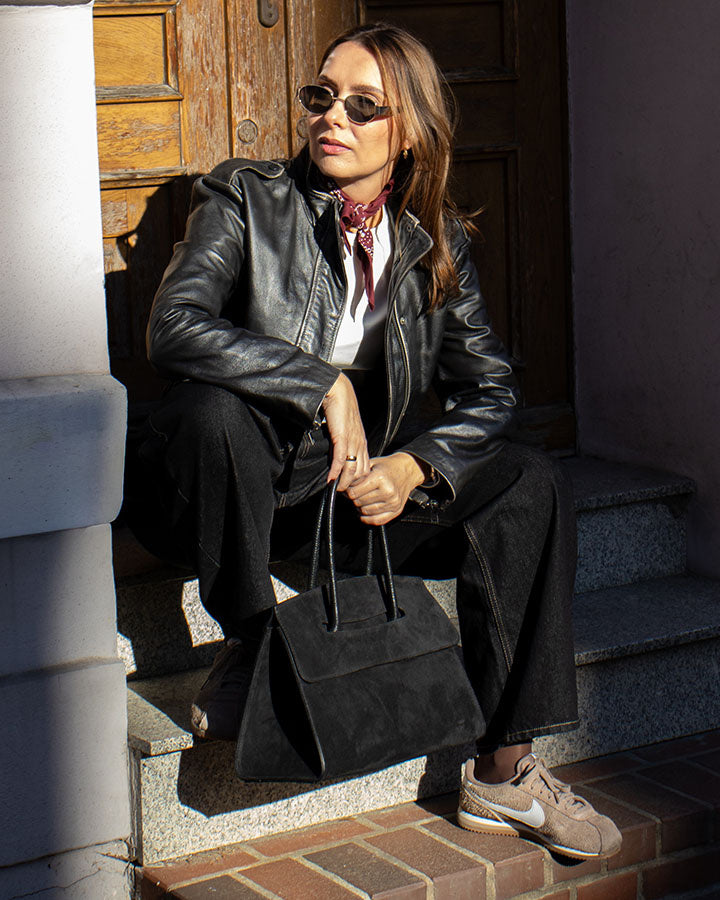 BINOTTI WILD™ Suede Damen Handtasche aus italienischem Wildleder