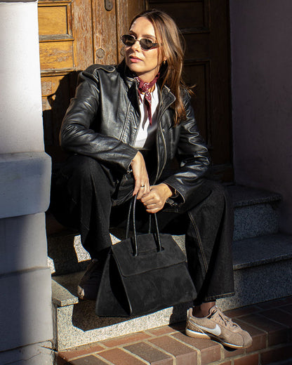 BINOTTI WILD™ Suede Damen Handtasche aus italienischem Wildleder