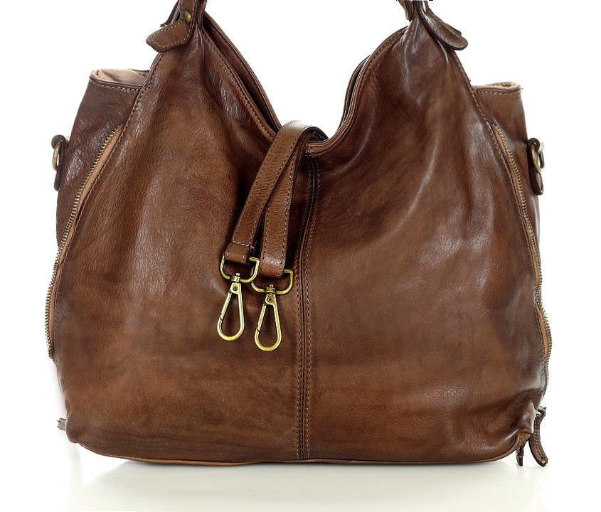 Anywhere Large Hobo Tote With RFID Phone Wristlet