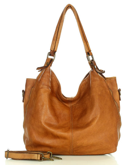 (express) HOBO VINTAGE™ Hobo-Bag Beuteltasche Damen aus echt Leder Sacktaschen.com