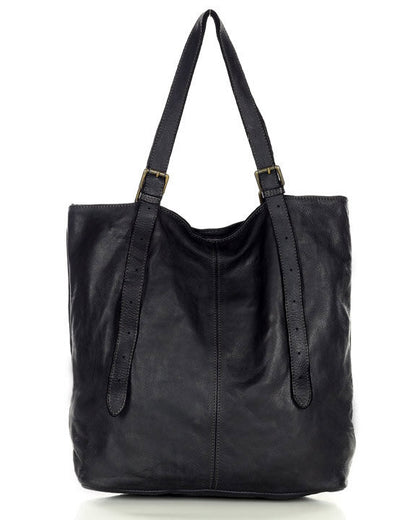 Black 165-Damen-Tote-Bag-tasche-aus-Leder-mit-verstellbaren-Henkeln_19 Sacktaschen.com