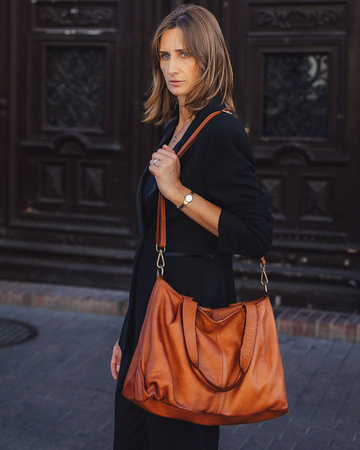 166-Damen-Shopper-Tasche-Leder-tote-bag-braun_6 Sacktaschen.com