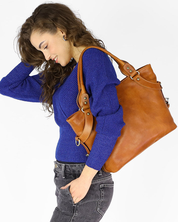 167-418-harolds-handtasche-businesstasche-leder-damen-schwarz-braun_2 Sacktaschen.com