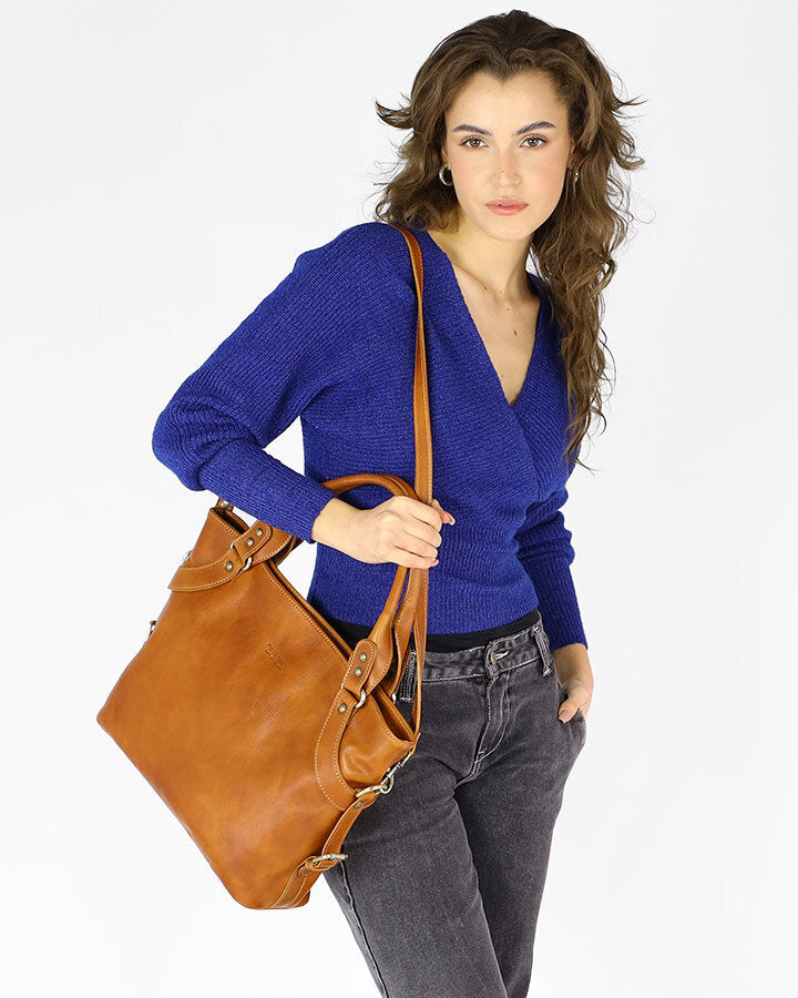 167-418-harolds-handtasche-businesstasche-leder-damen-schwarz-braun_6 Sacktaschen.com