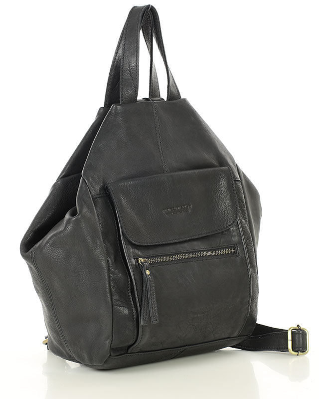 schwarz 169-leder-urban-rucksack-damen-schwarz-braun_11 Sacktaschen.com