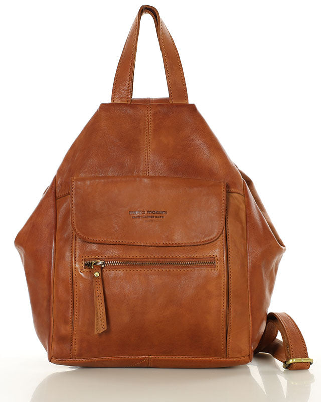 reiserucksack damen leder Damen Leder Urban Rucksack aus italienischem Leder im schwarz & braun – Sacktaschen