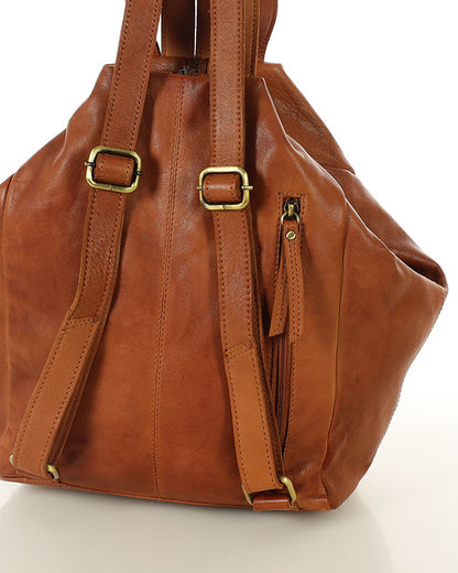 169-leder-urban-rucksack-damen-schwarz-braun_5 Sacktaschen.com