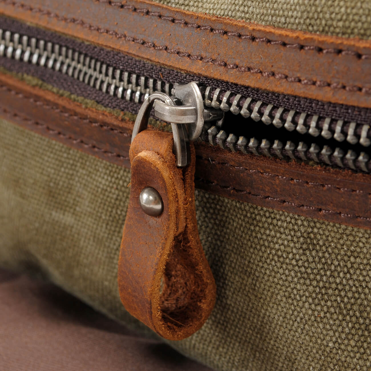 Sac de Voyage Week End en Toile | Cuir Aviateur Sac de Voyage Week End en Toile | Cuir Aviateur
