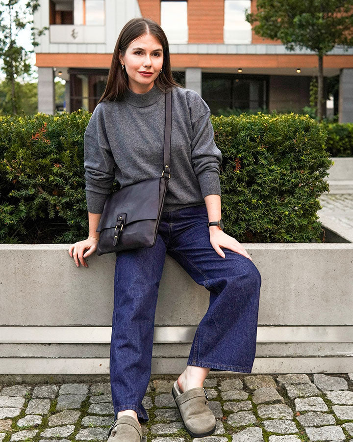 VIVIANE™● Kleine Leder Umhängetasche für Frauen