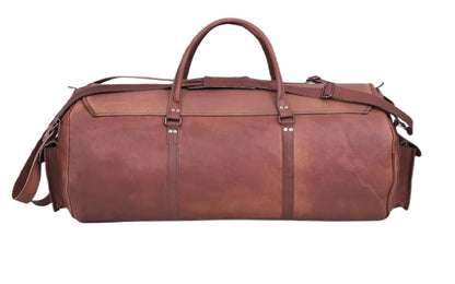 VINTAGE ESCAPE™ Gross Handgemahte Leder Reisetasche XXL 30"