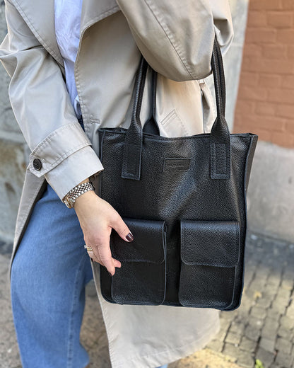TOTE™ Henkeltasche aus echtem Leder