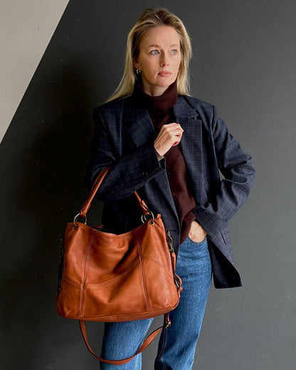 INGUSTI™ Urban Schultertasche aus italienischer Leder