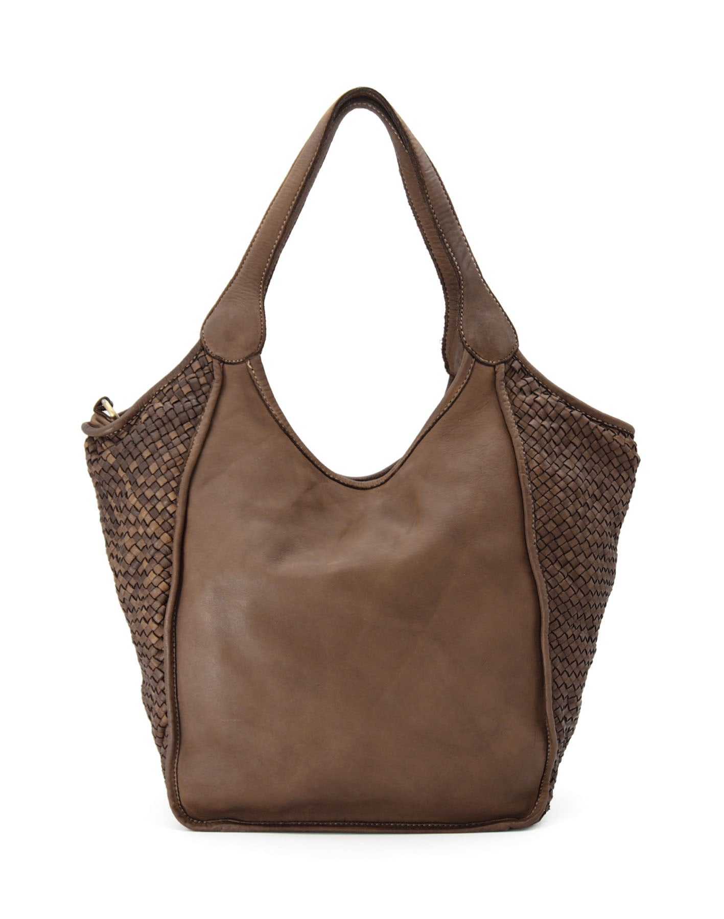 HOBO VERO ● Grand sac seau shopper pour femme en cuir italien