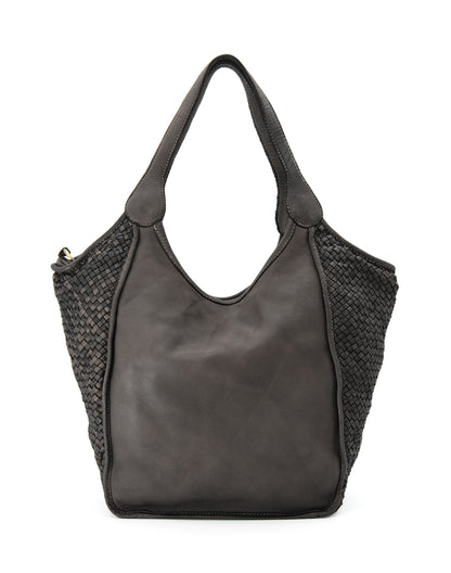 HOBO VERO● Bolso tipo bombonera grande para mujer fabricado en piel italiana