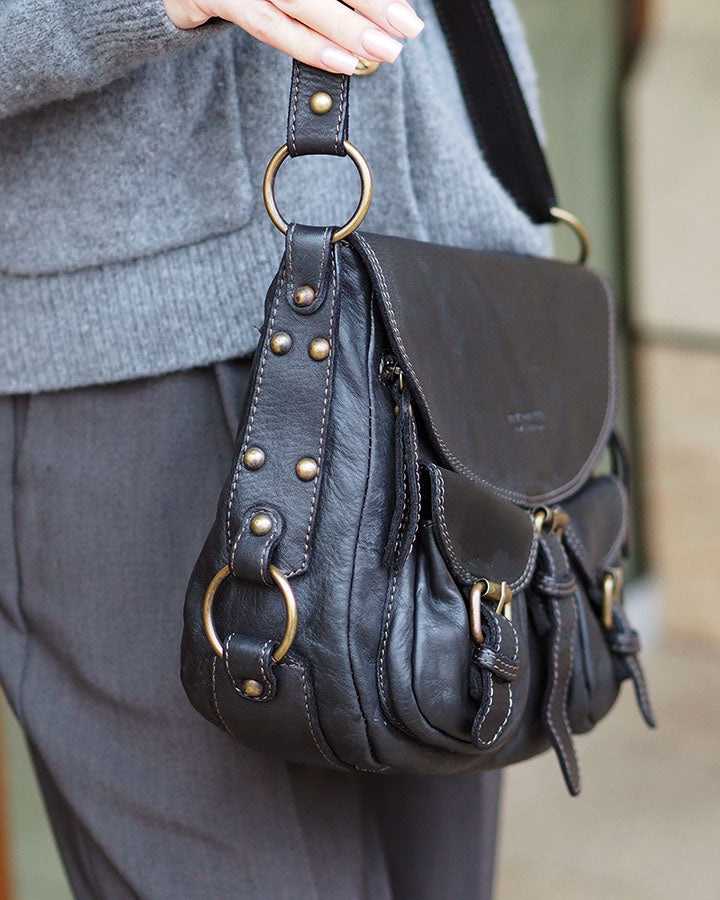 ANCONA™ Mittelgroße Umhängetasche im Safari-Stil – stilvoll, edel & funktional Sacktaschen.com