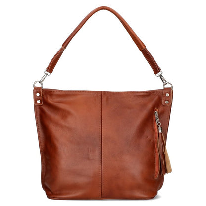 Ladies leather shoulder bag