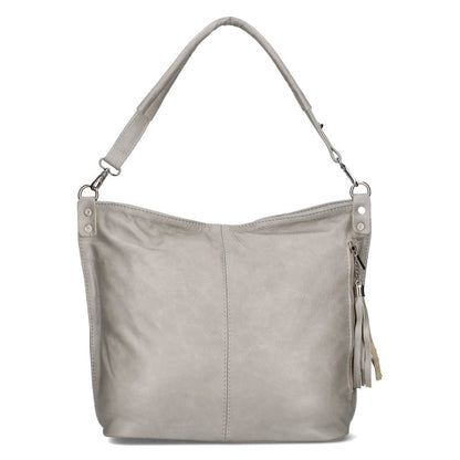 Bolso de hombro para damas de cuero