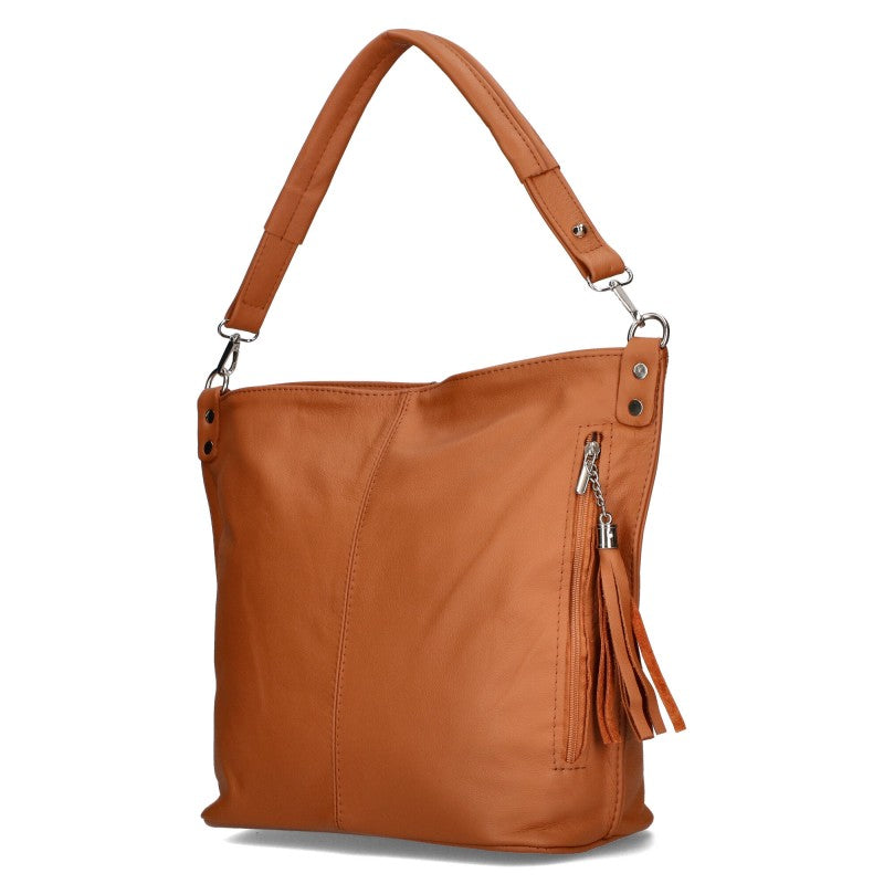 Ladies leather shoulder bag