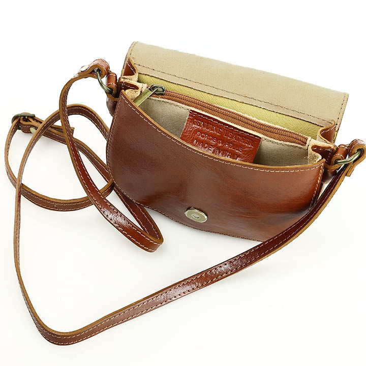 CIARA Kleine Damen Leder Umhängetasche Crossbody Sacktaschen.com