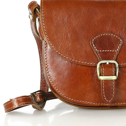CIARA Kleine Damen Leder Umhängetasche Crossbody Sacktaschen.com