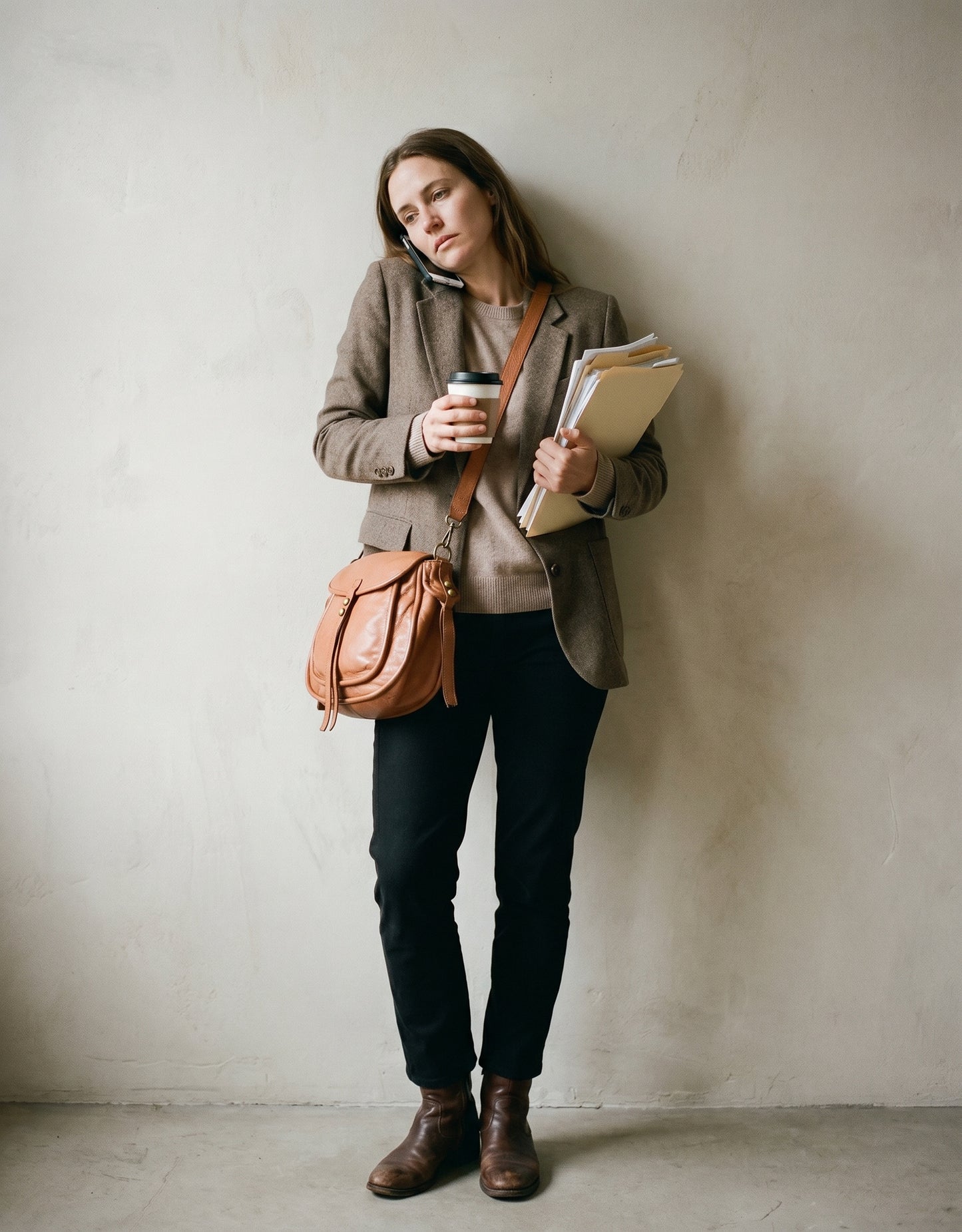 COMO● Damen Umhängetasche aus Leder – Stilvolle Schultertasche im Boho-Stil Sacktaschen.com