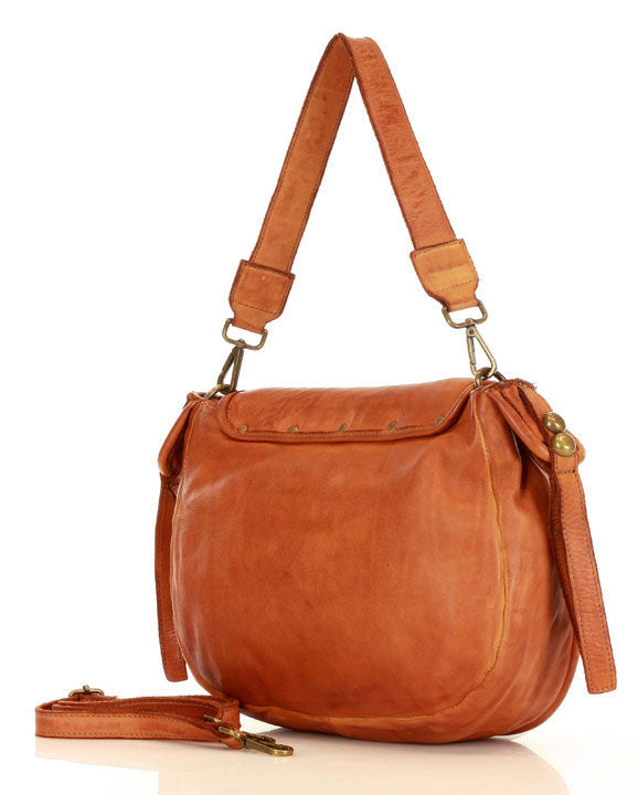 COMO● Damen Umhängetasche aus Leder – Stilvolle Schultertasche im Boho-Stil Sacktaschen.com