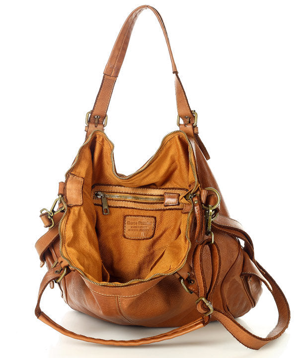 Sac cabas en cuir souple online femme