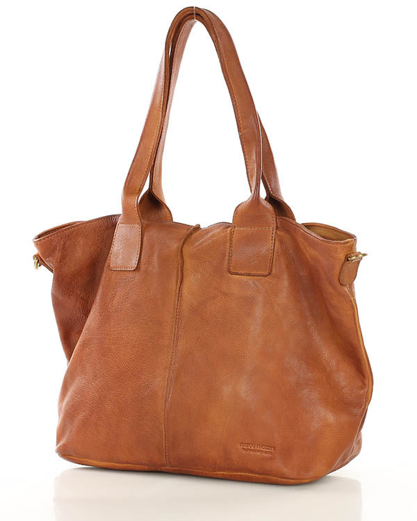 LORETTA™ Großer Tote Shopper Tasche aus Leder mit reißverschluss