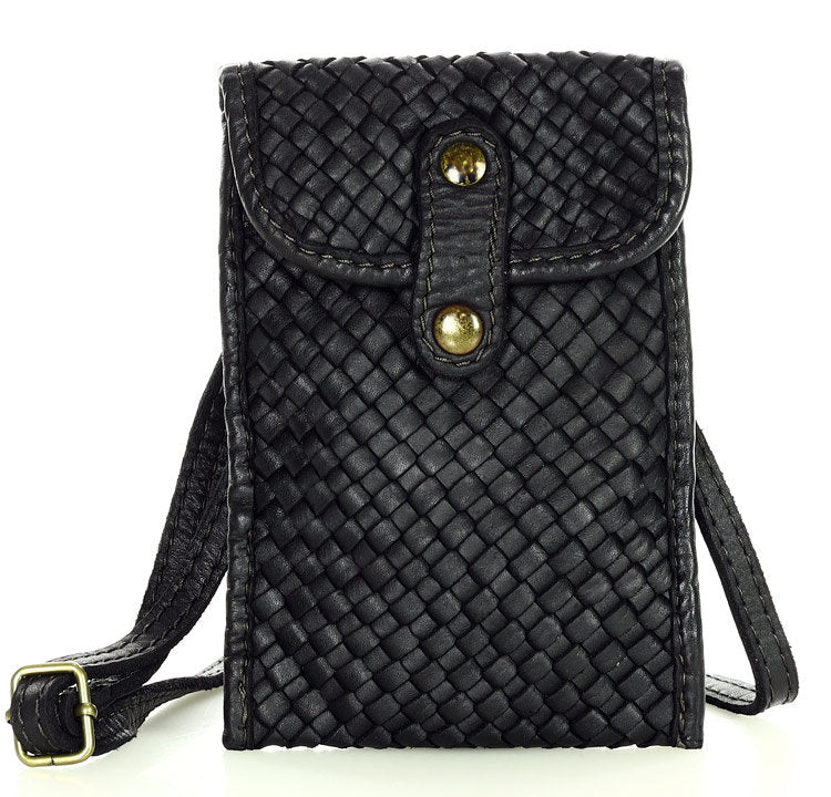 Leather Crossbody Phone Case - belt bag