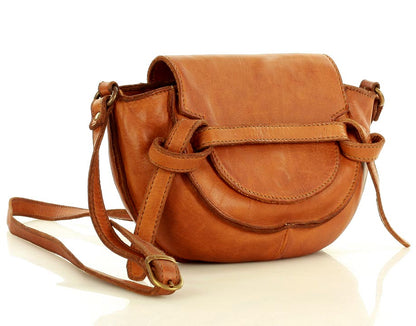 SICILIANA Kleine Leder Umhängetasche Crossbody für Damen