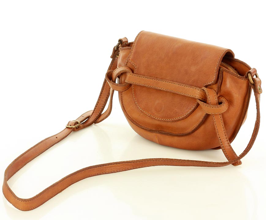 SICILIANA Kleine Leder Umhängetasche Crossbody für Damen