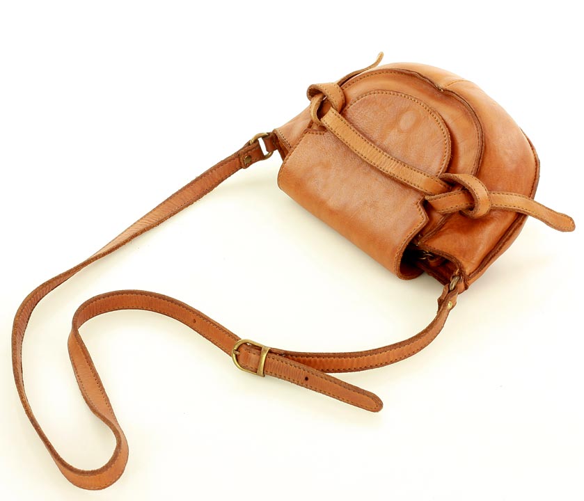 SICILIANA Kleine Leder Umhängetasche Crossbody für Damen