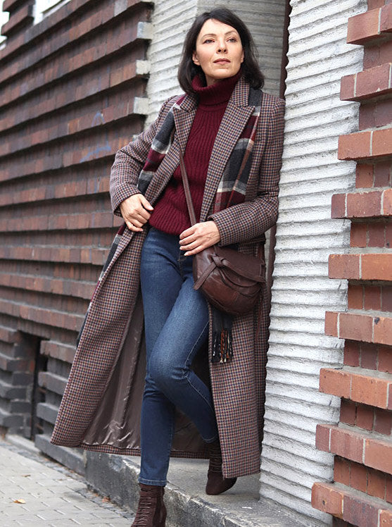 SICILIANA Kleine Leder Umhängetasche Crossbody für Damen