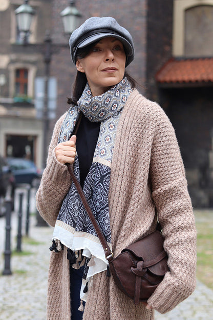 SICILIANA Kleine Leder Umhängetasche Crossbody für Damen