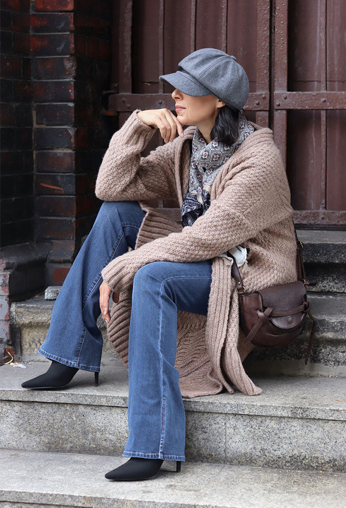 SICILIANA Kleine Leder Umhängetasche Crossbody für Damen