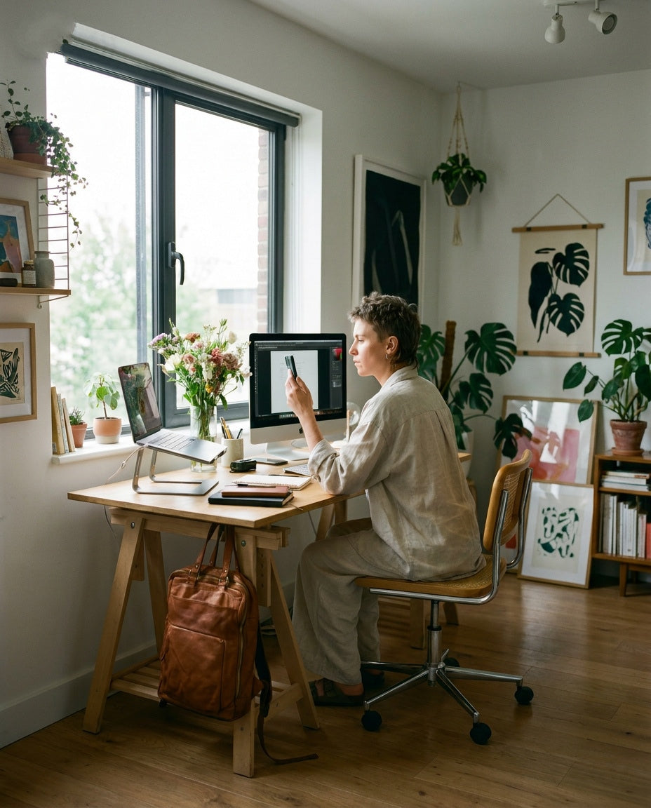 BORGO● Lederrucksack mit Laptopfach – Wandelbarer 2-in-1 Business Rucksack & Aktentasche aus Echtleder Sacktaschen.com