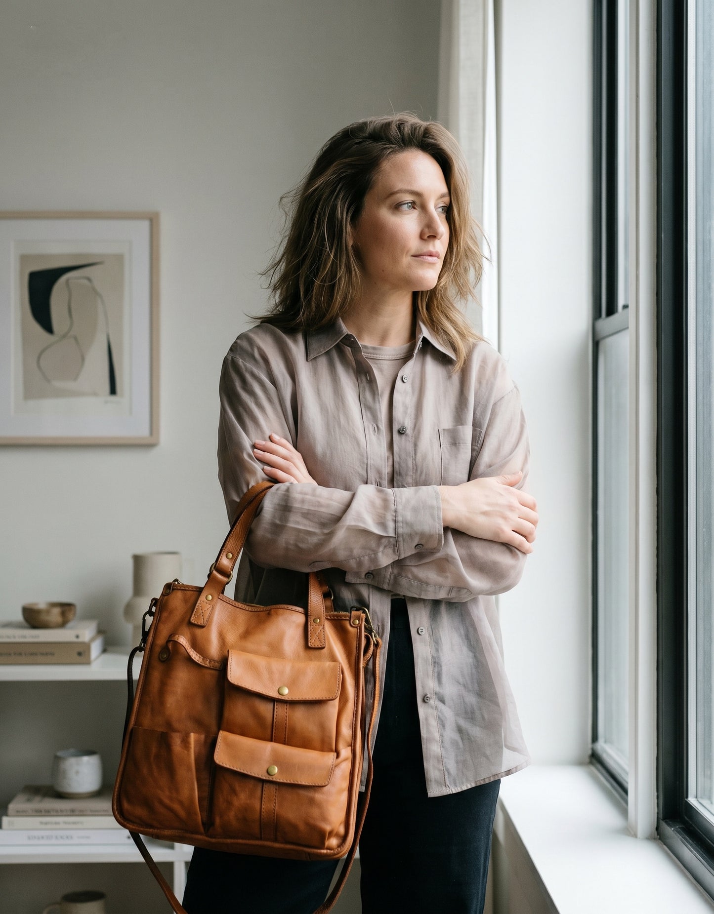 LAVORO™ Leder Arbeitstasche & Umhängetasche – Dein Allrounder für Büro & Alltag Sacktaschen.com