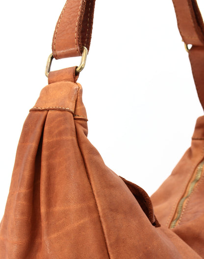 LUNA XL | Large Leather Crescent Bag for Women
