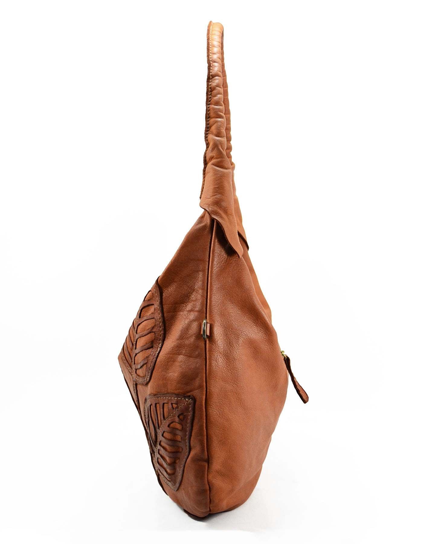 FLORI HOBO● Sac à épaule pour femme moyen en cuir italien