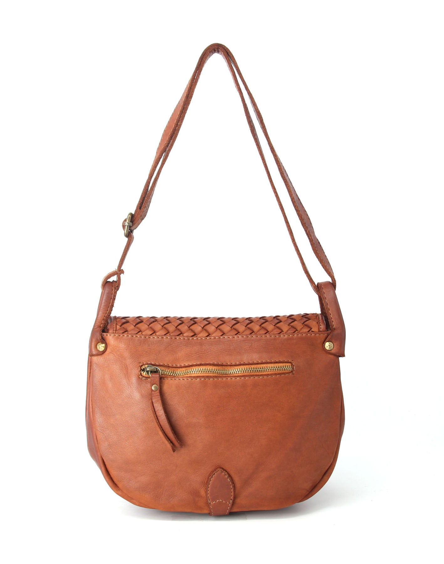 ROSALINE● Leather shoulder bag & cross-body for women in retro style