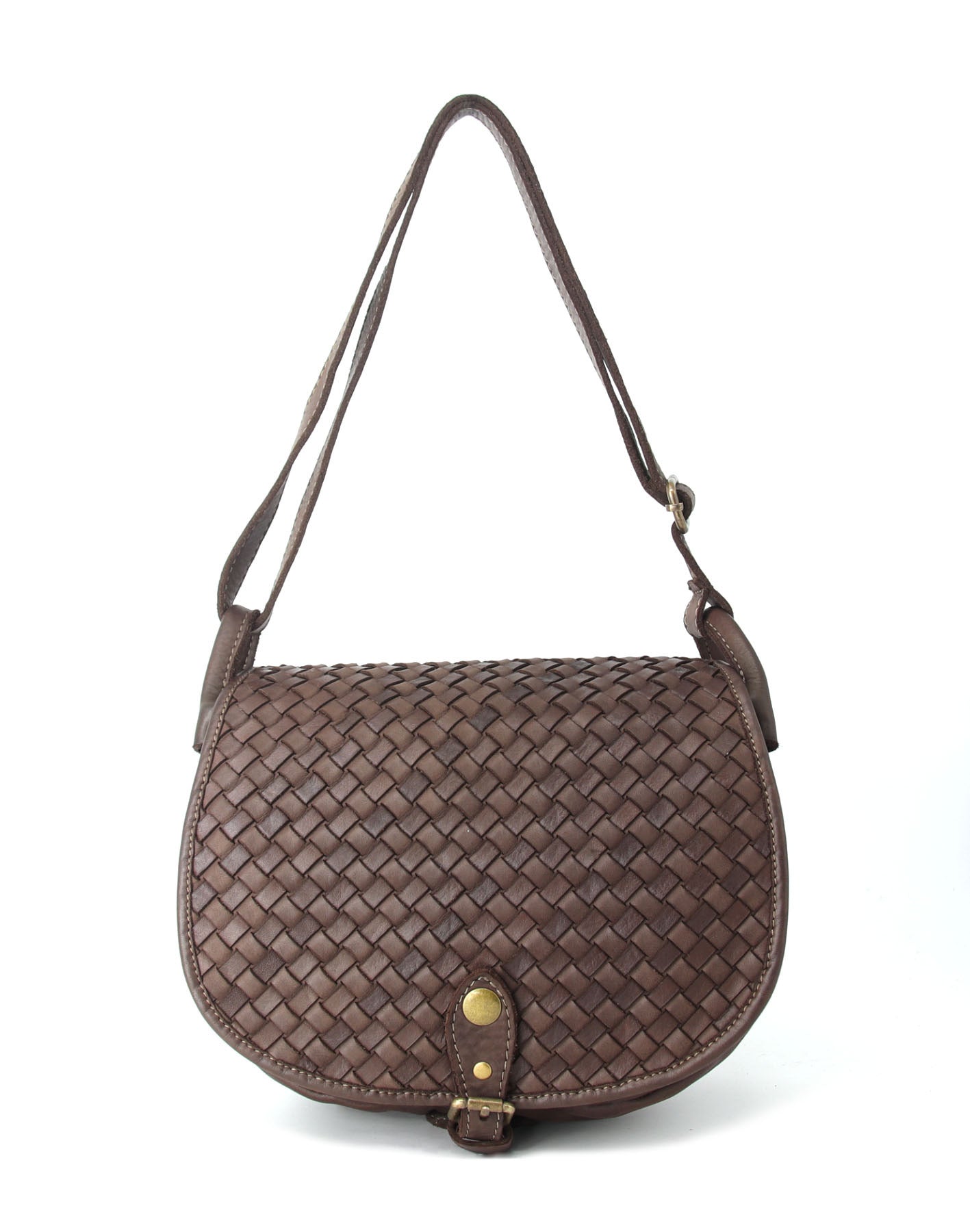 ROSALINE● Leather shoulder bag & cross-body for women in retro style